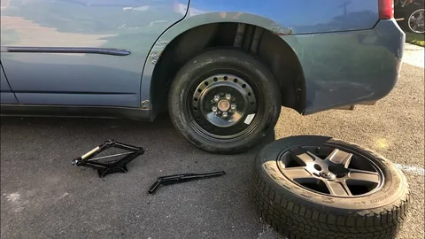 Emergency tire changing techniques