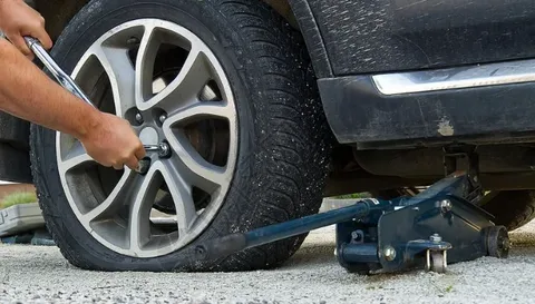 Emergency tire changing techniques