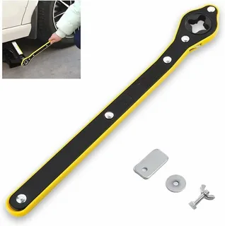 Jack and lug wrench usage